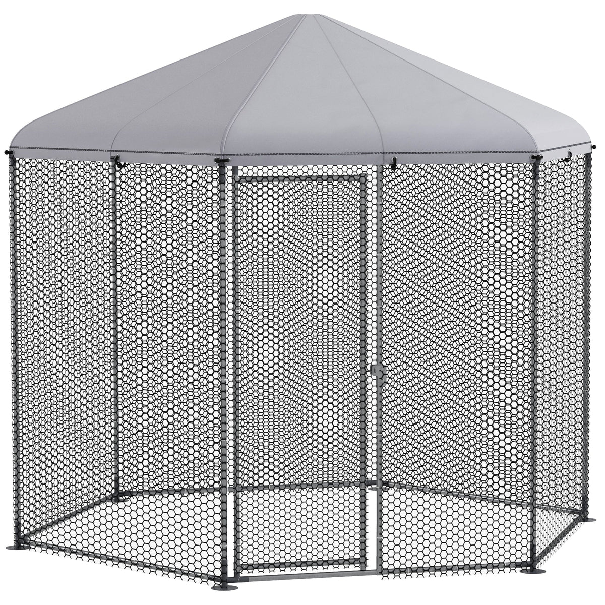 Enclos poulailler couvert 5 m²