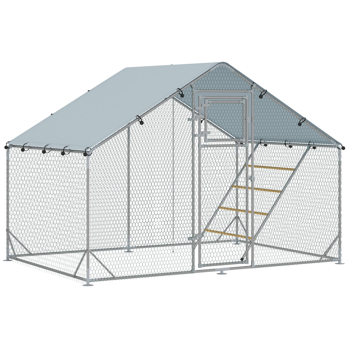 Enclos poulailler 6 m²