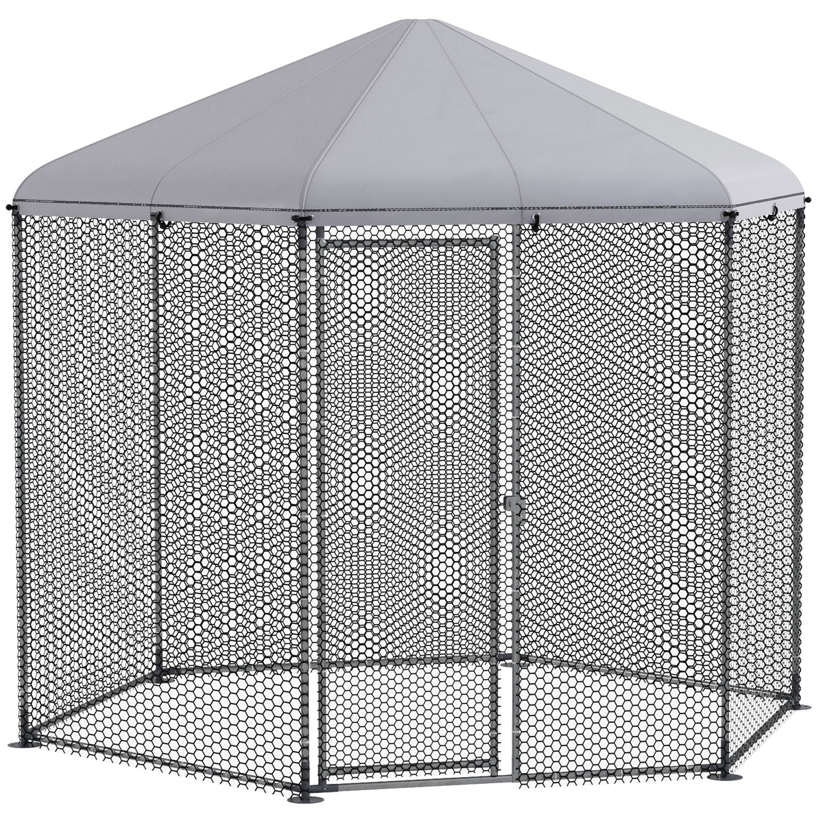 Enclos poulailler couvert, 5 m²-1