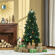 Sapin de Noël Artificiel 150H cm 454 Branches épines Imitation Nordmann Grand réalisme Vert-1