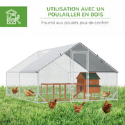 Enclos poulailler chenil volière, 24 m²-5