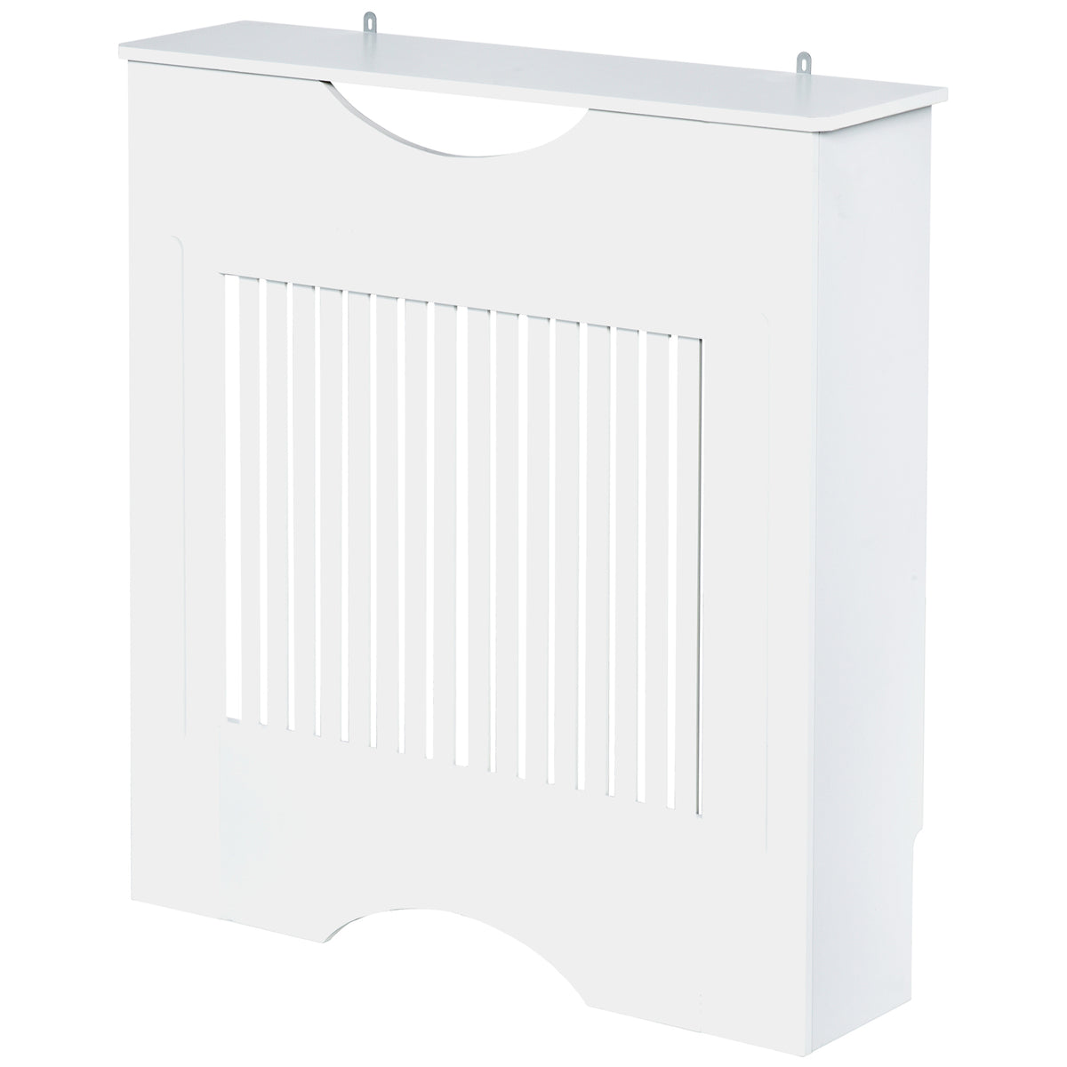 Cache-radiateur à lattes Couvercle de Radiateur en bois Design contemporain pour Salon Salle de Séjour-0