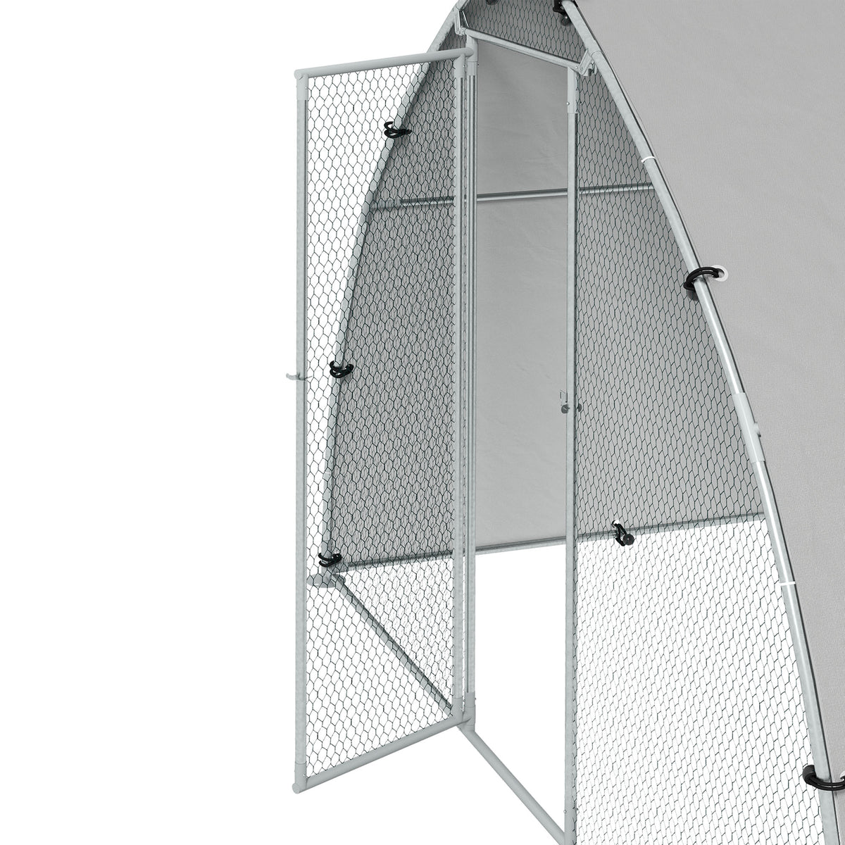 Enclos poulailler multi-usage chenil volière, 5,75 m²-1