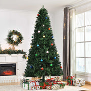 Sapin de Noël Artificiel 240H cm 1499 Branches épines Imitation Nordmann Grand réalisme Vert-1