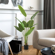 Oiseau de paradis artificiel 160 cm, pot lesté-5