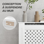 Cache-radiateur grille croisée bois-6