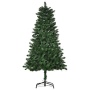 Sapin de Noël Artificiel 150H cm 454 Branches épines Imitation Nordmann Grand réalisme Vert-0