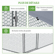 Enclos poulailler couvert, 10 m²-6