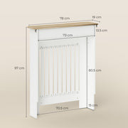 Cache-radiateur bois tiroir lattes verticales-7