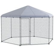 Enclos poulailler couvert, 10 m²-1