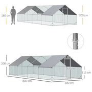 Enclos poulailler chenil volière, 24 m²-9