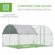 Grand enclos poulailler, 10,64 m²-5