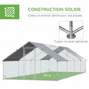 Enclos poulailler chenil volière, 24 m²-1