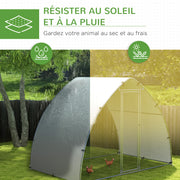 Enclos poulailler multi-usage chenil volière, 5,75 m²-8