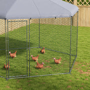 Enclos poulailler couvert, 10 m²-9