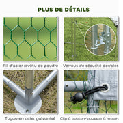 Enclos poulailler extérieur, 4 m²-2