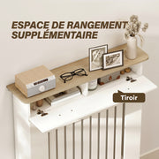 Cache-radiateur bois tiroir lattes verticales-9