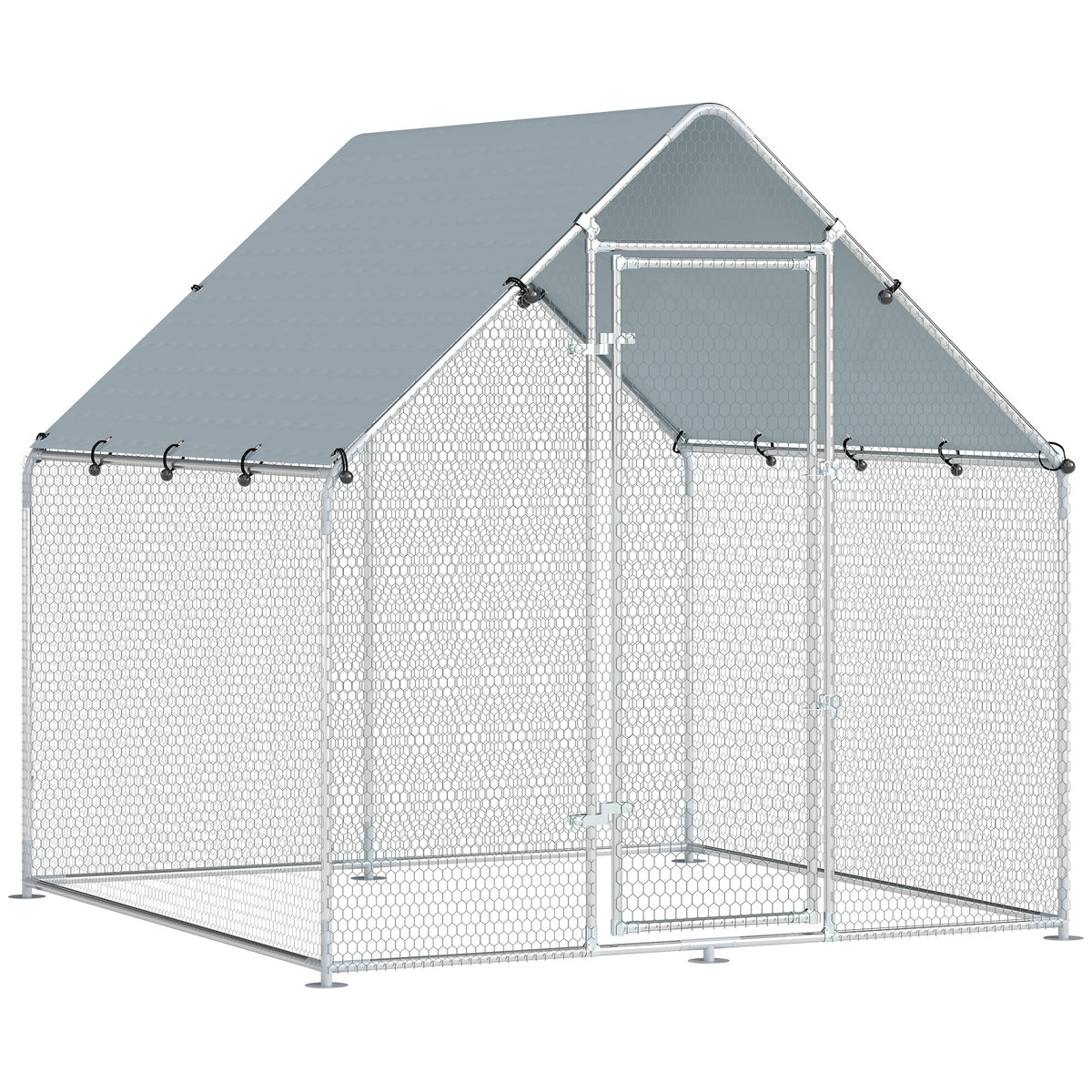 Enclos poulailler extérieur, 4 m²-5