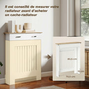 Cache-radiateur bois tiroir lattes verticales-3