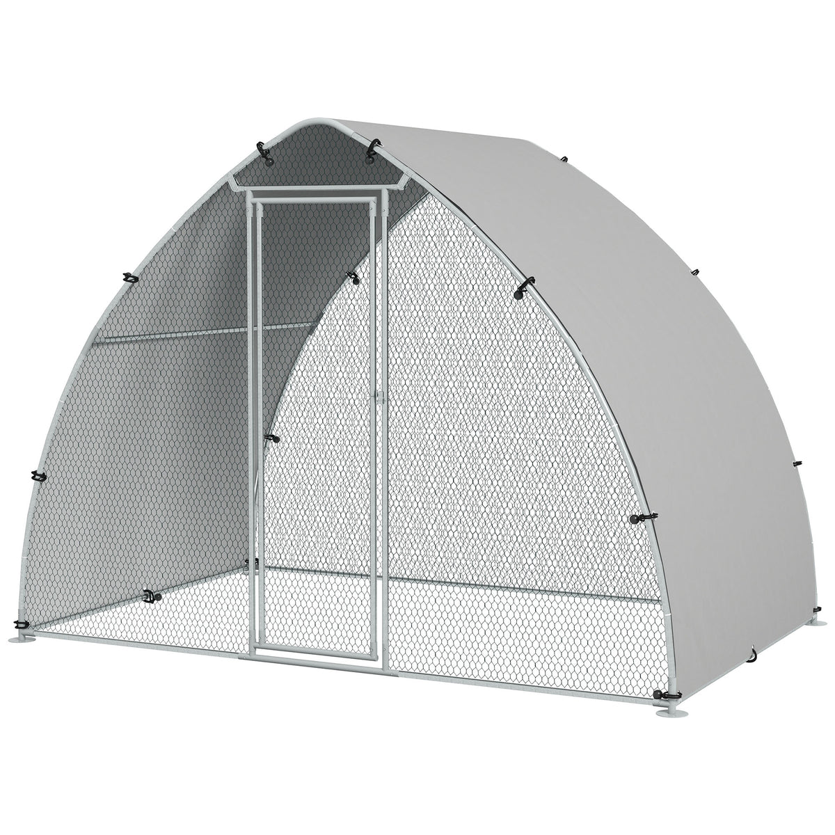 Enclos poulailler multi-usage chenil volière, 5,75 m²-3