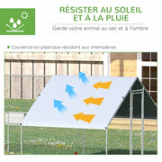 Enclos poulailler chenil volière, 24 m²-4