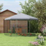 Enclos poulailler couvert, 10 m²-8